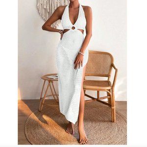NWT cover up - white